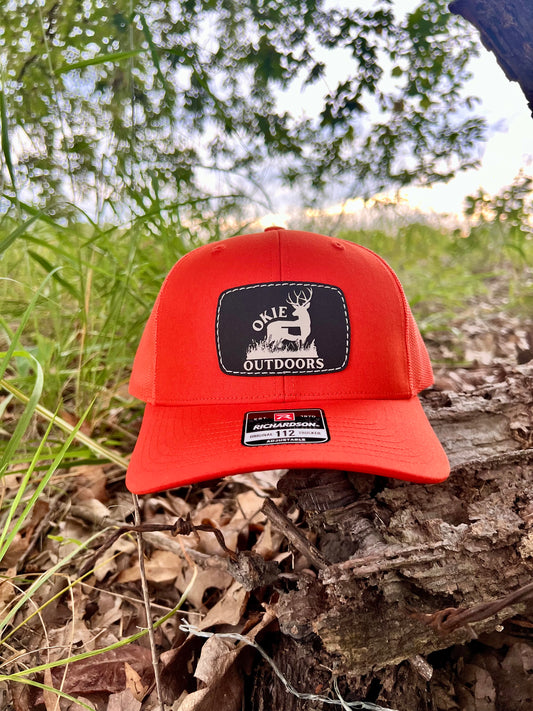 Blaze Orange & Duck Camo - Richardson 112 (Snap Back)