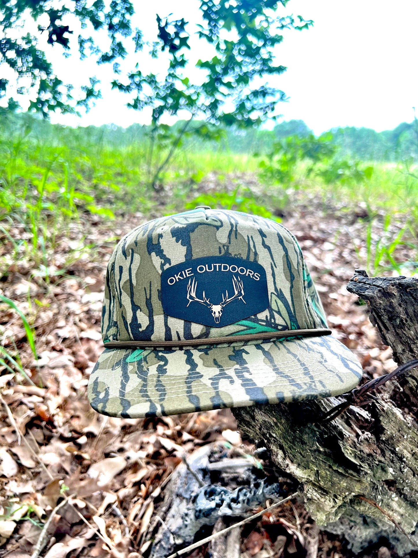 Green Leaf - Rope Band Hats (Snap Back)