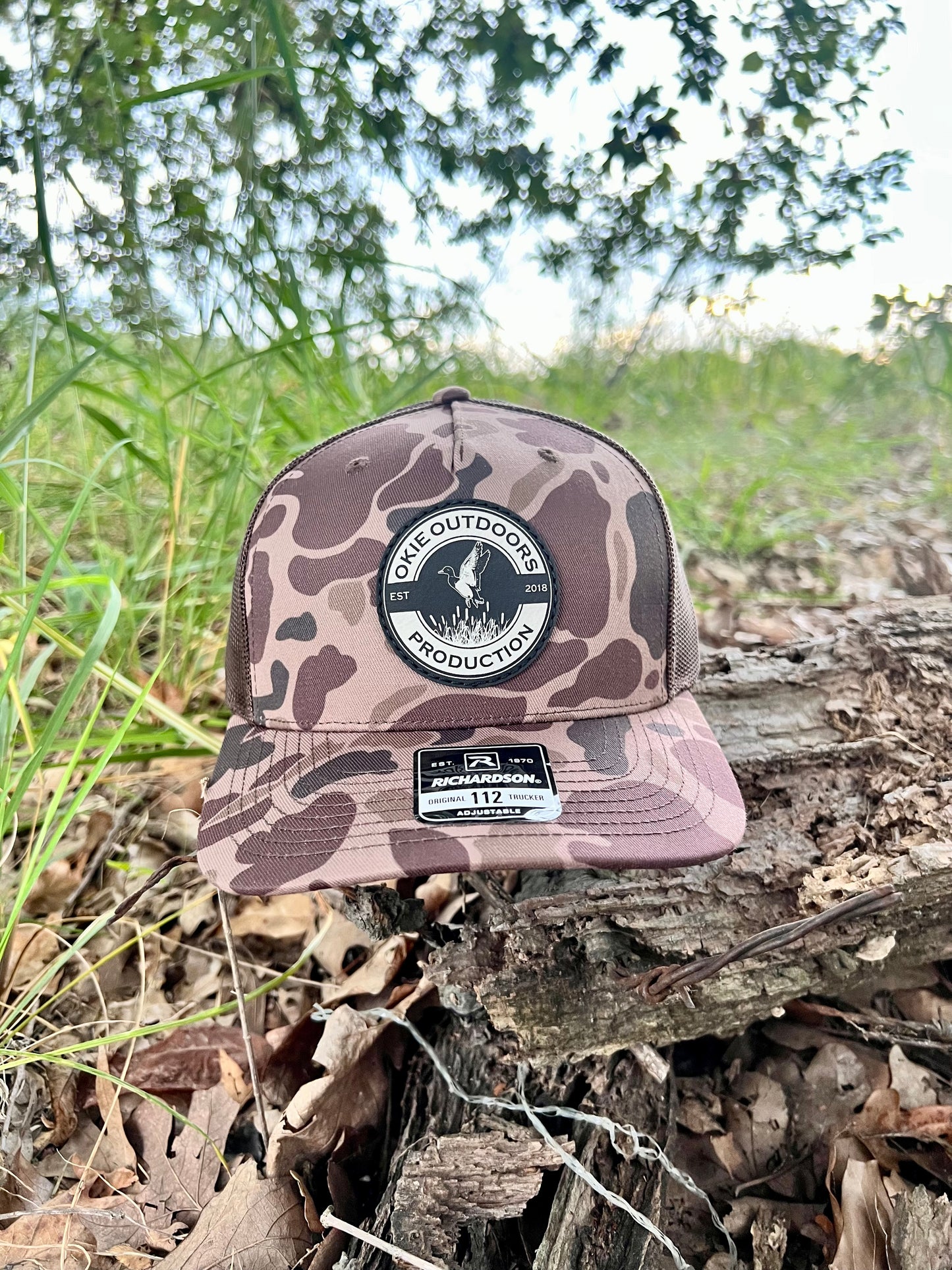 Bark Duck Camo - Richardson 112 (Snap Back)